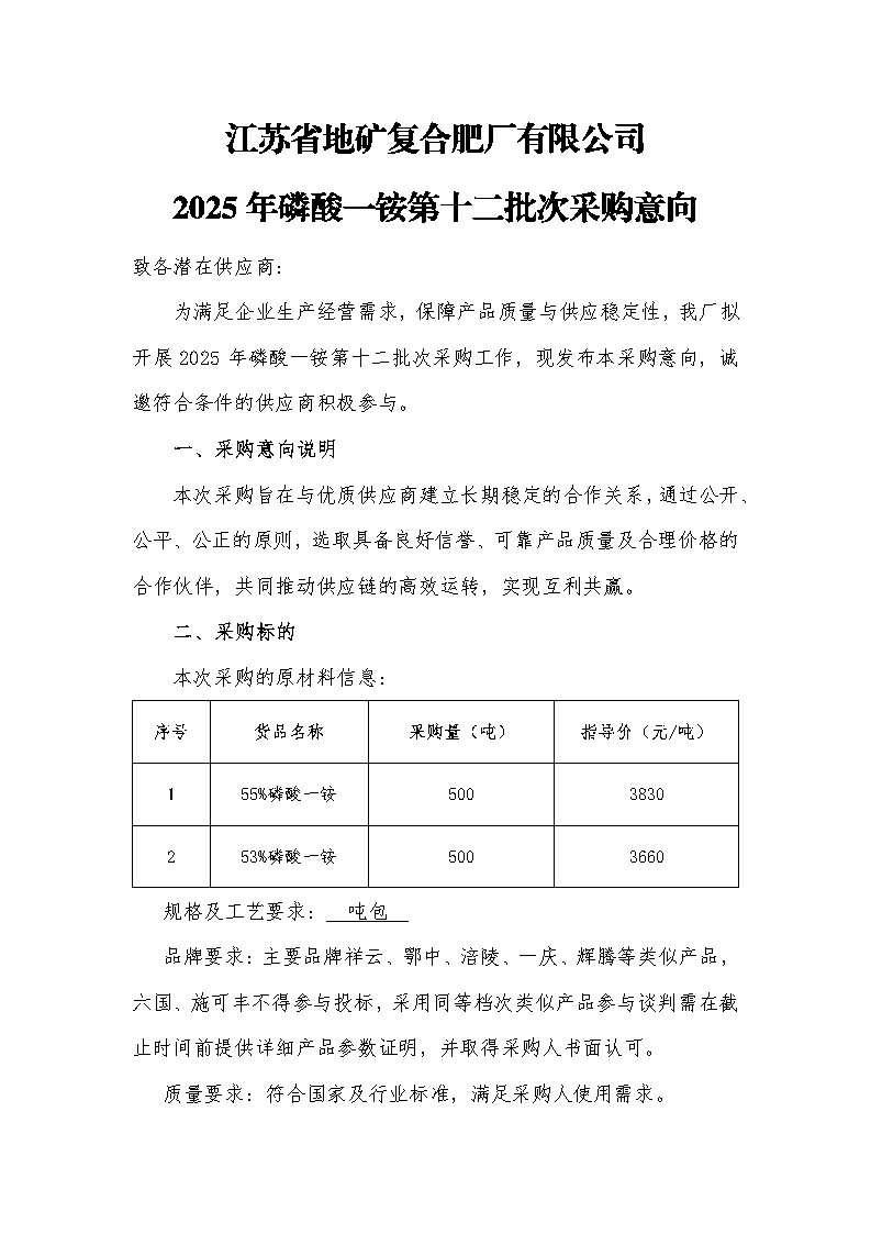 院-2025年磷酸一铵第十二批次采购意向公告_Page1.jpg